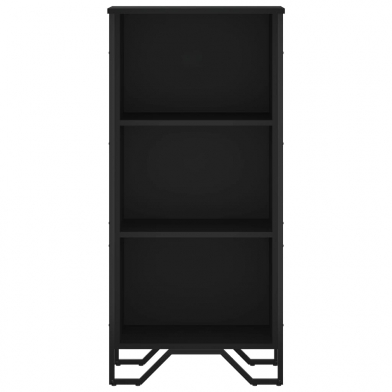 Bücherregal Schwarz 50x31x106 cm Holzwerkstoff
