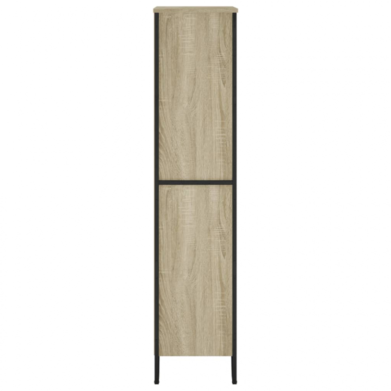 Bücherregal Sonoma-Eiche 80x31x137,5 cm Holzwerkstoff