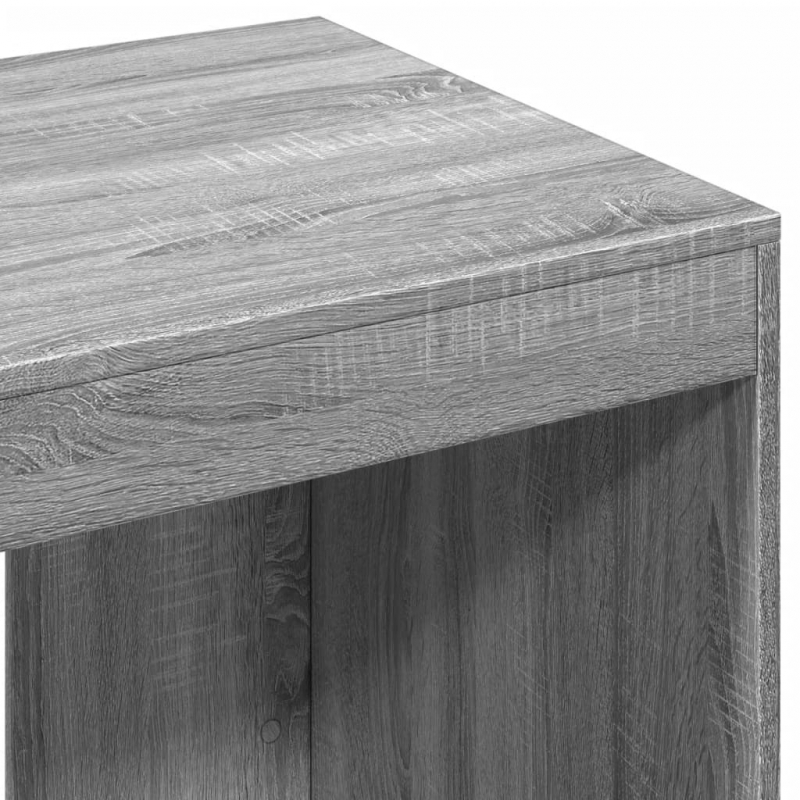 Schreibtisch Grau Sonoma 103,5x56,5x94 cm Holzwerkstoff