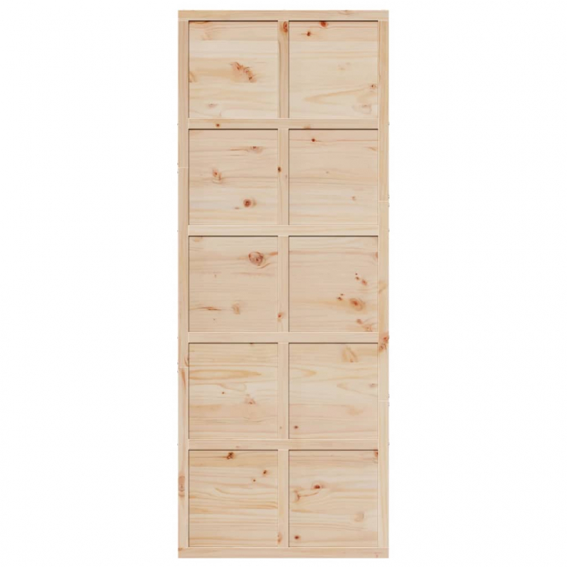 Scheunentür 80x208 cm Massivholz Kiefer