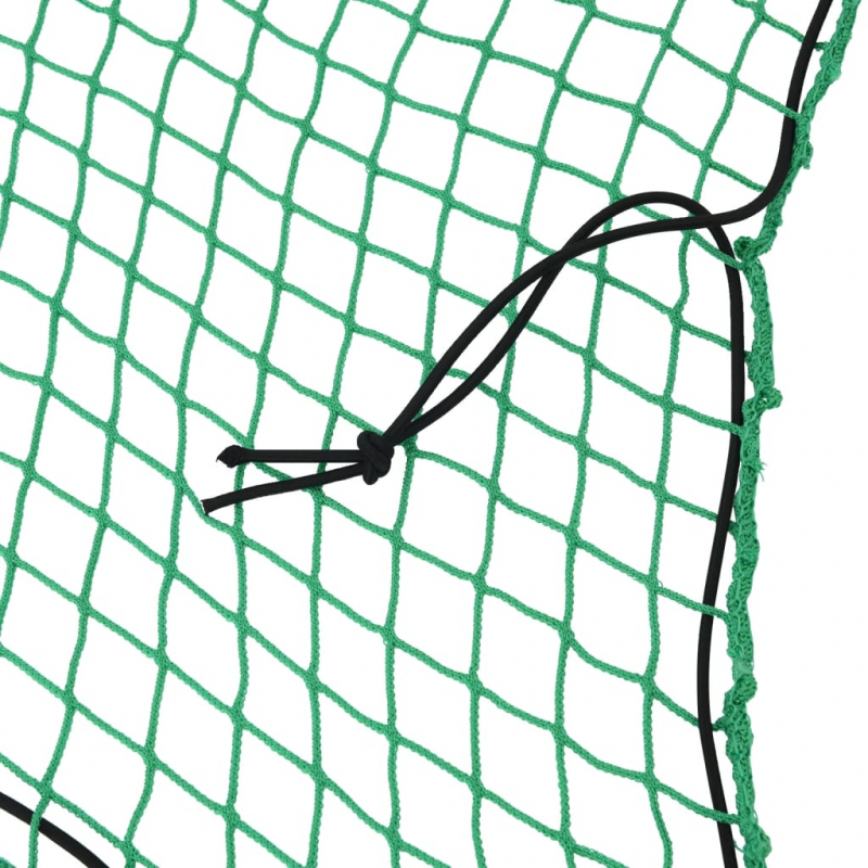 Anhängernetz mit Gummiseil Grün 2,7x1,5 m PP