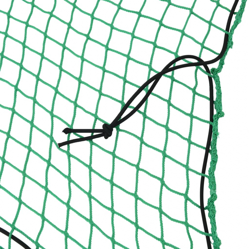 Anhängernetz mit Gummiseil Grün 3,5x2,5 m PP