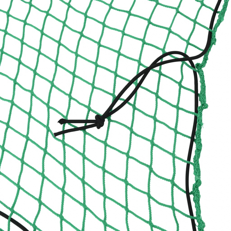 Anhängernetz mit Gummiseil Grün 4x2,5 m PP