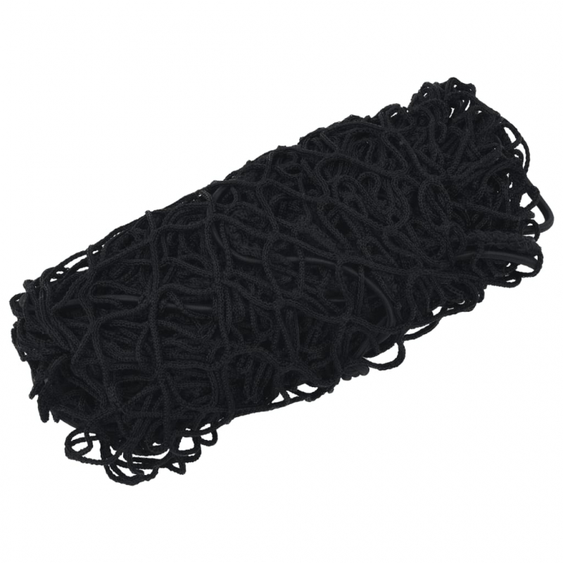 Anhängernetz mit Gummiseil Schwarz 3,5x3 m PP