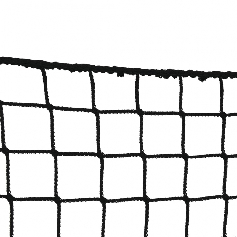 Heunetze 2 Stk. Rechteckig Schwarz 200x120 cm PP