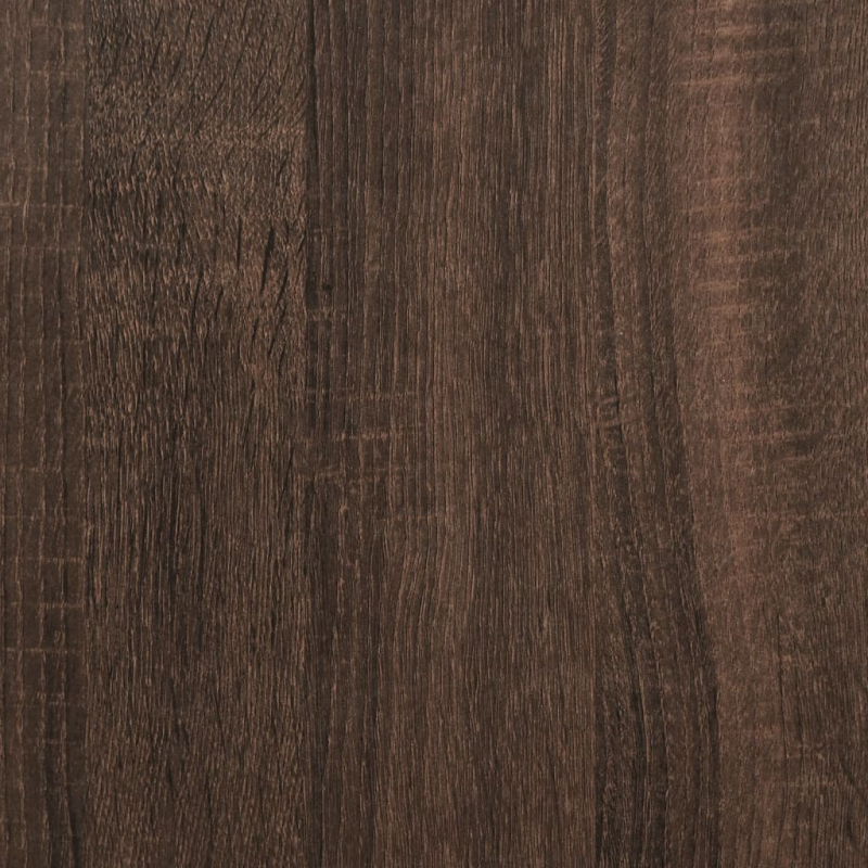 Kommode Braun Eichen-Optik 91x35,5x74,5 cm Holzwerkstoff