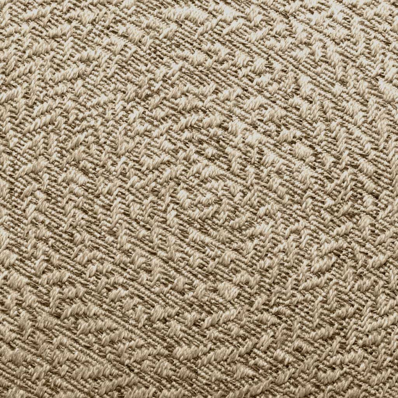 Teppich ZIZUR Beige 200x290 cm Jute-Optik Indoor und Outdoor