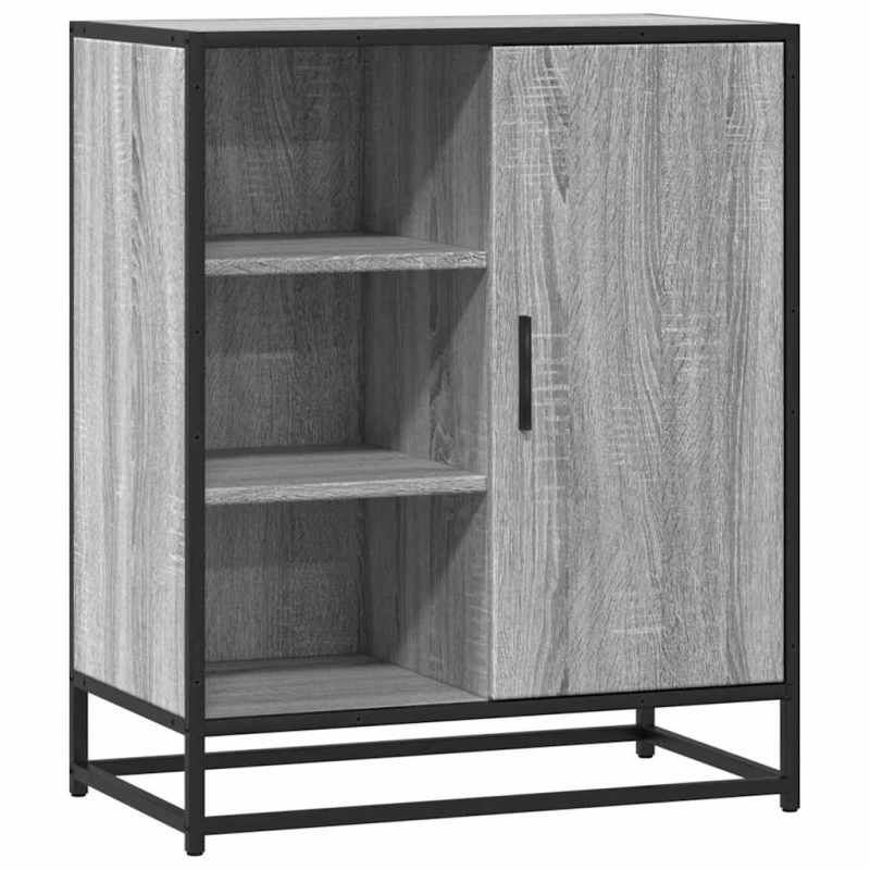 Sideboard Grau Sonoma 62x35x76 cm Holzwerkstoff