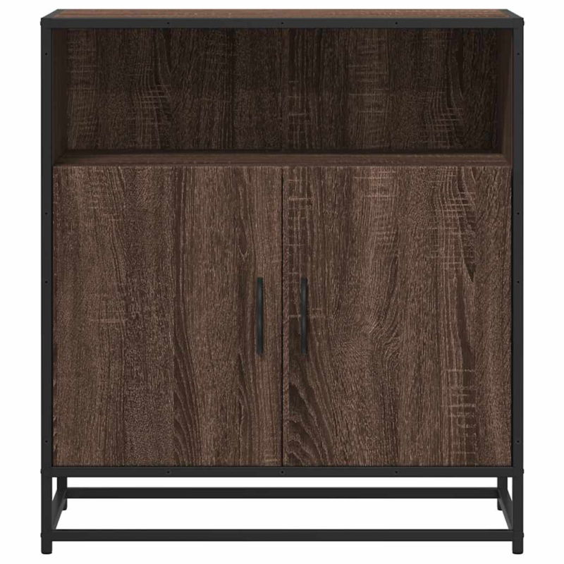 Sideboard Braun Eichen-Optik 68x35x76 cm Holzwerkstoff