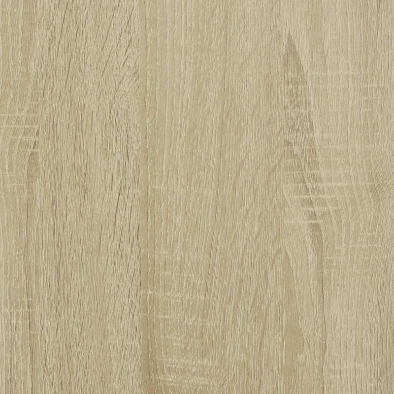 Highboard Sonoma-Eiche 35,5x35x139 cm Holzwerkstoff Metall