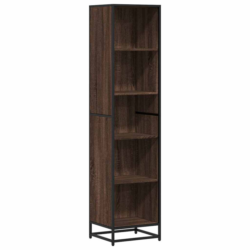 Bücherregal Braun Eichen-Optik 40x35x170,5 cm Holzwerkstoff