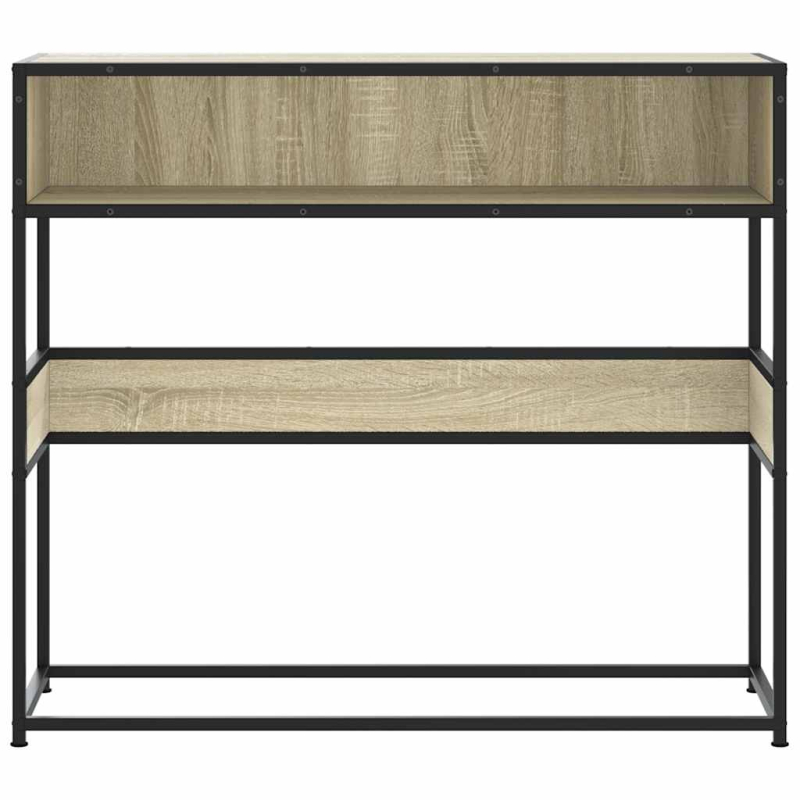 Konsolentisch Sonoma-Eiche 90x35x80 cm Holzwerkstoff