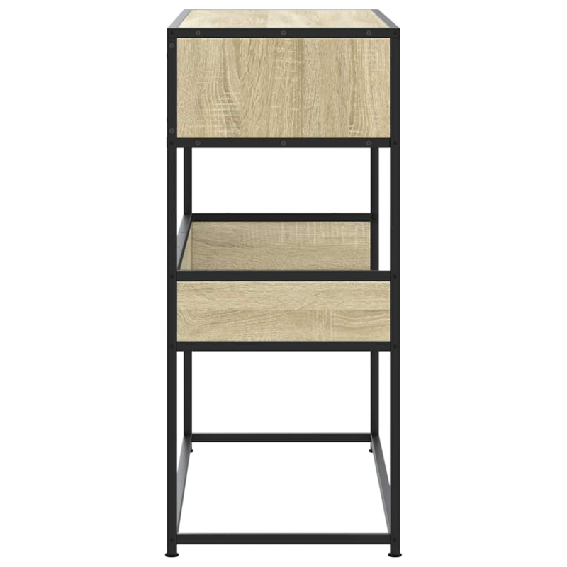 Konsolentisch Sonoma-Eiche 90x35x80 cm Holzwerkstoff