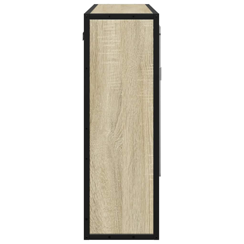 Bad-Spiegelschrank Sonoma-Eiche 65x20x60 cm Holzwerkstoff