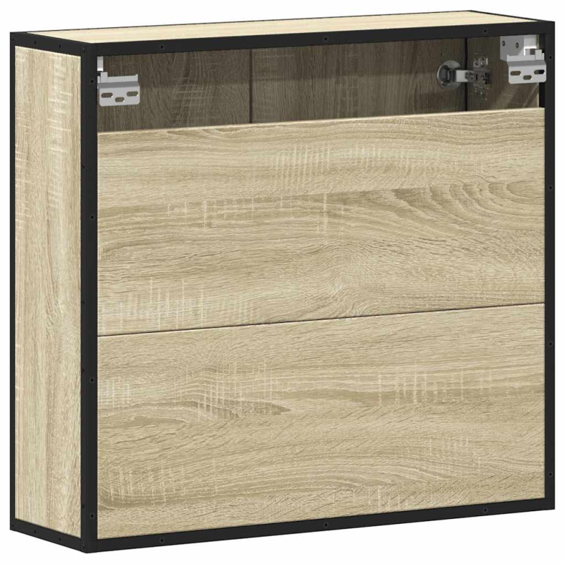 Bad-Spiegelschrank Sonoma-Eiche 65x20x60 cm Holzwerkstoff