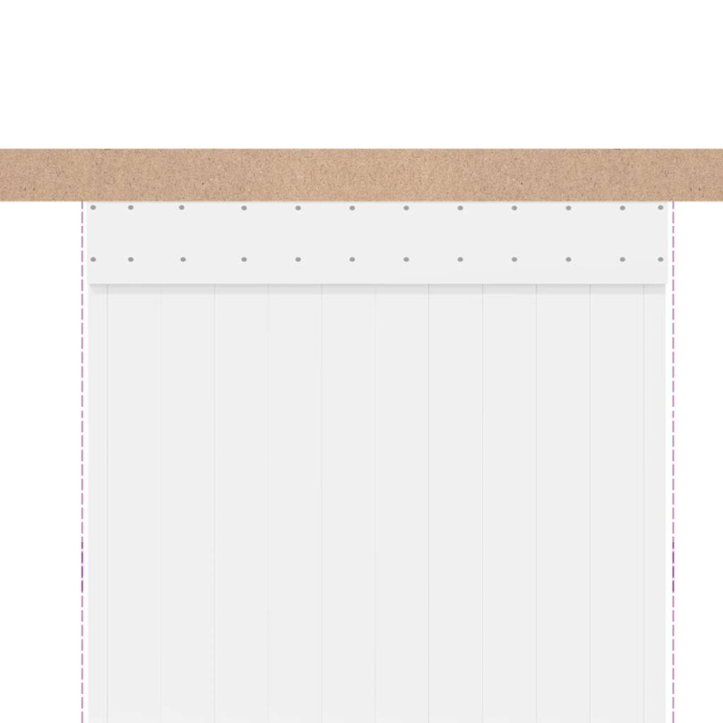 Schiebetürbeschlag-Set 200 cm Aluminiumlegierung Silbern