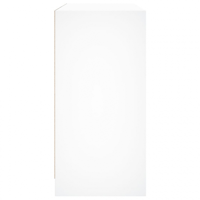 Sideboard Weiß 102x37x75,5 cm Holzwerkstoff