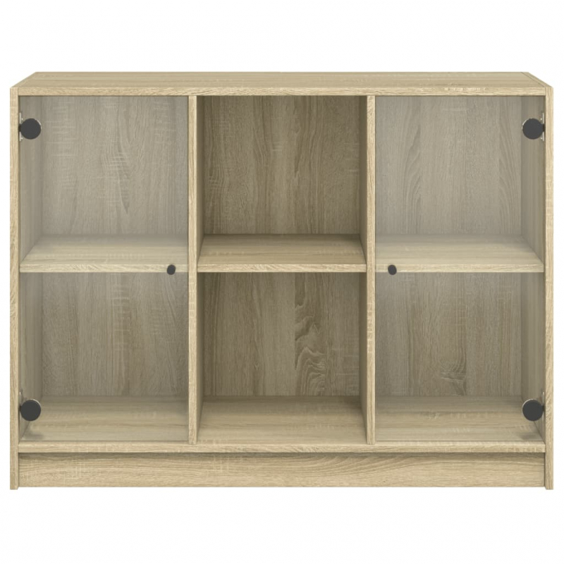 Sideboard Sonoma-Eiche 102x37x75,5 cm Holzwerkstoff