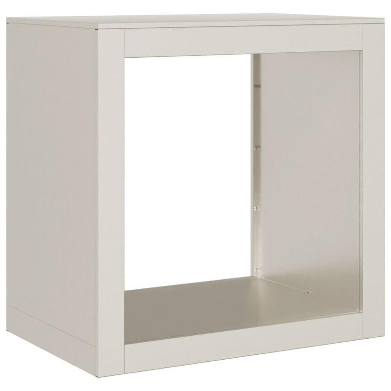 Brennholzregal 60x40x60 cm Wetterfester Stahl