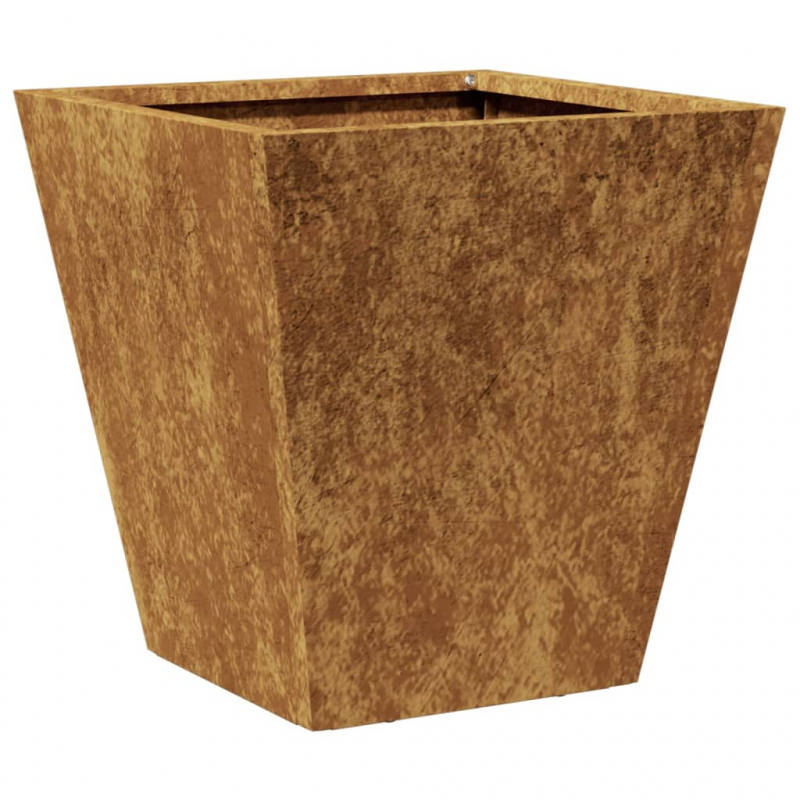 Pflanzkübel 2 Stk. 30x30x30 cm Wetterfester Stahl