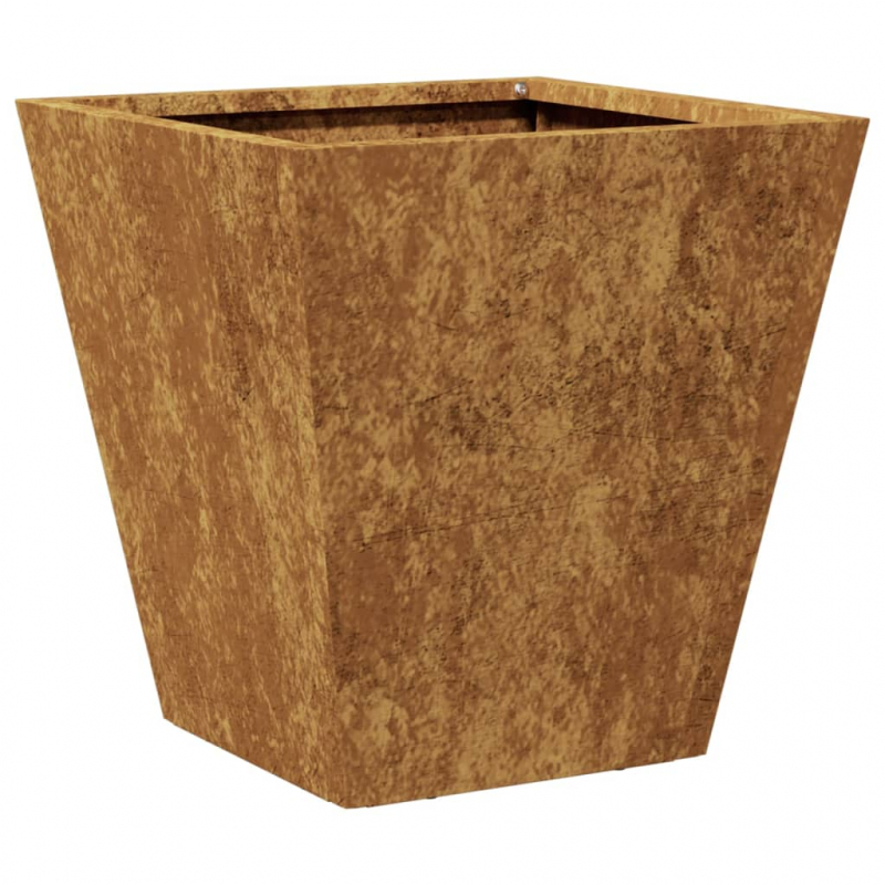 Pflanzkübel 2 Stk. 30x30x30 cm Wetterfester Stahl