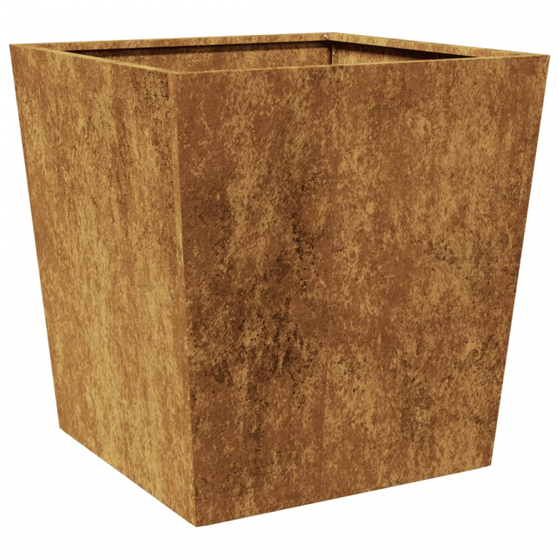 Pflanzkübel 50x50x50 cm Wetterfester Stahl