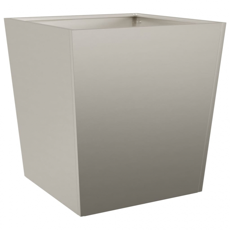 Pflanzkübel 2 Stk. 50x50x50 cm Wetterfester Stahl