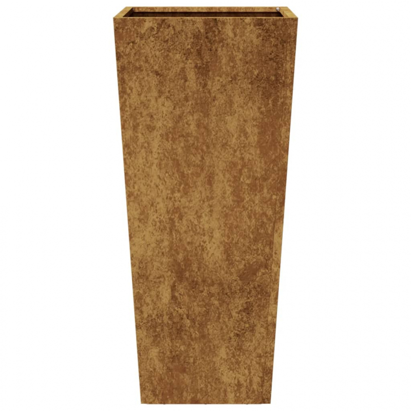 Pflanzkübel 2 Stk. 35x35x75 cm Wetterfester Stahl