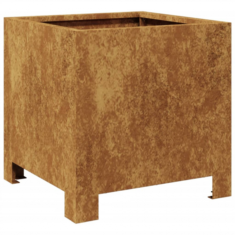 Pflanzkübel 30x30x30 cm Wetterfester Stahl