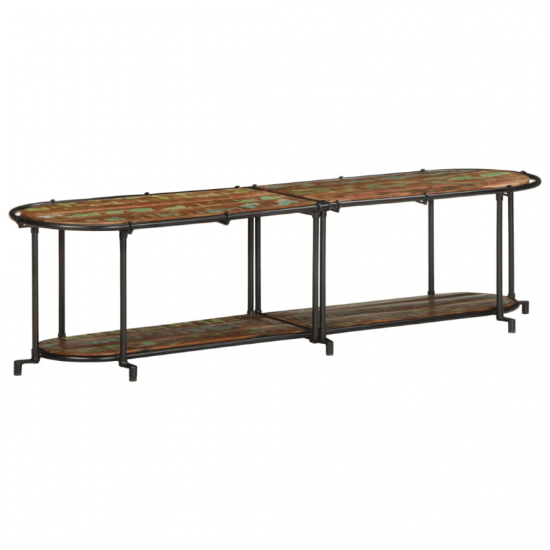 TV-Regal 160x42x40 cm Altholz Massiv