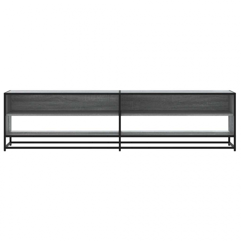 TV-Schrank Grau Sonoma 180,5x40x46 cm Holzwerkstoff