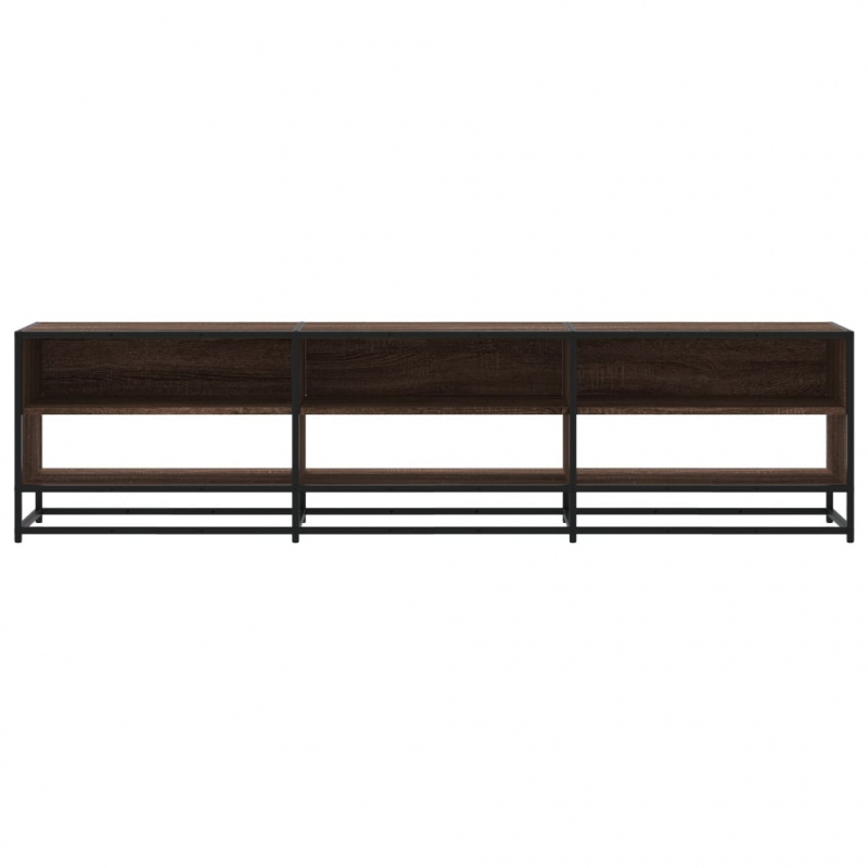 TV-Schrank Braun Eichen-Optik 180x40x46 cm Holzwerkstoff