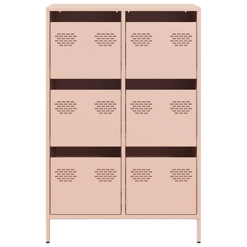 Highboard Rosa 68x39x101,5 cm Stahl
