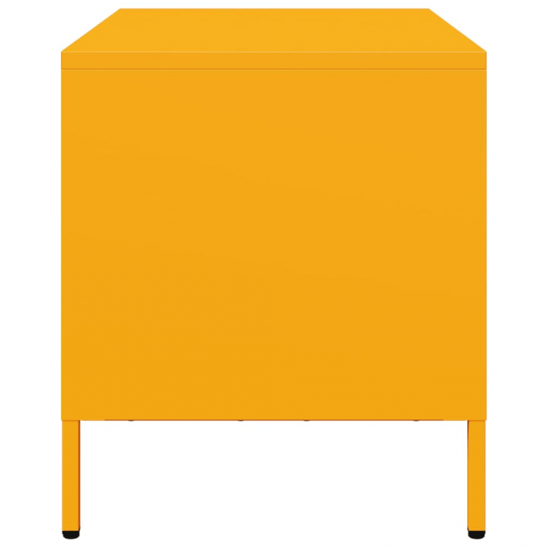TV-Schrank Senfgelb 68x39x43,5 cm Kaltgewalzter Stahl