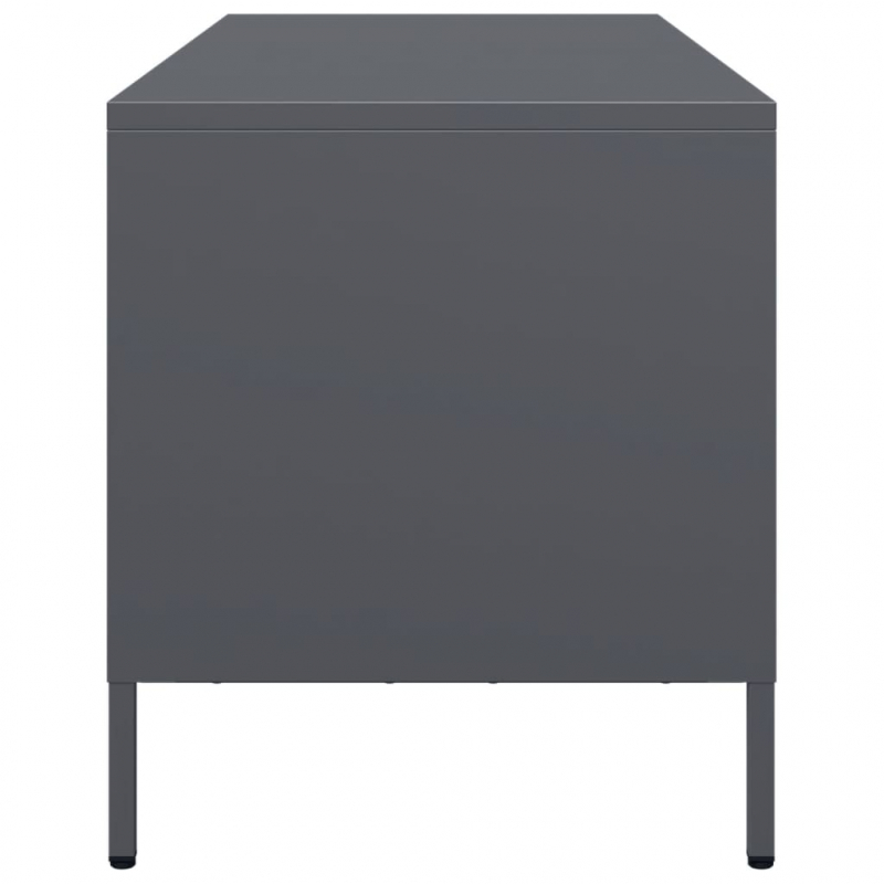 TV-Schrank Anthrazit 68x39x43,5 cm Kaltgewalzter Stahl
