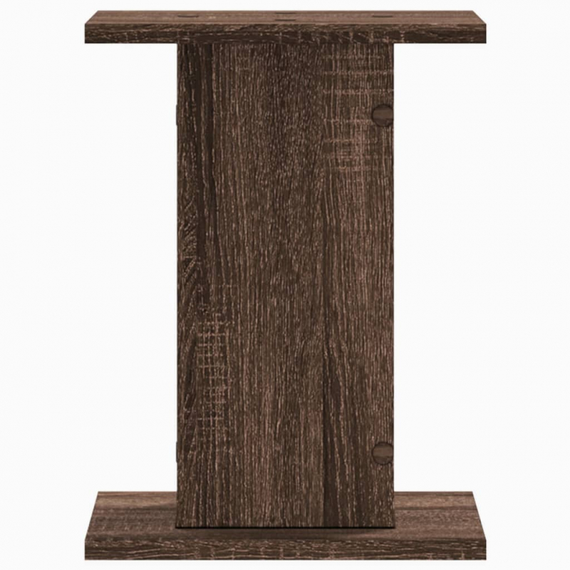 Lautsprecherständer 2 Stk. Braun Eichen-Optik 30x30x40 cm
