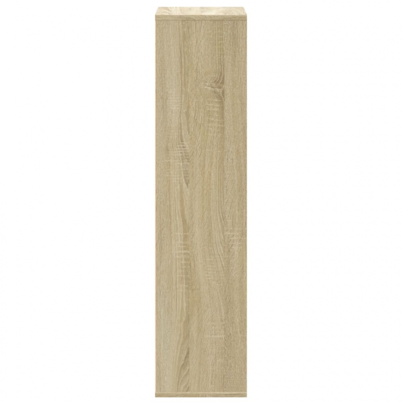 Bücherregal Sonoma-Eiche 50x25x105 cm Holzwerkstoff