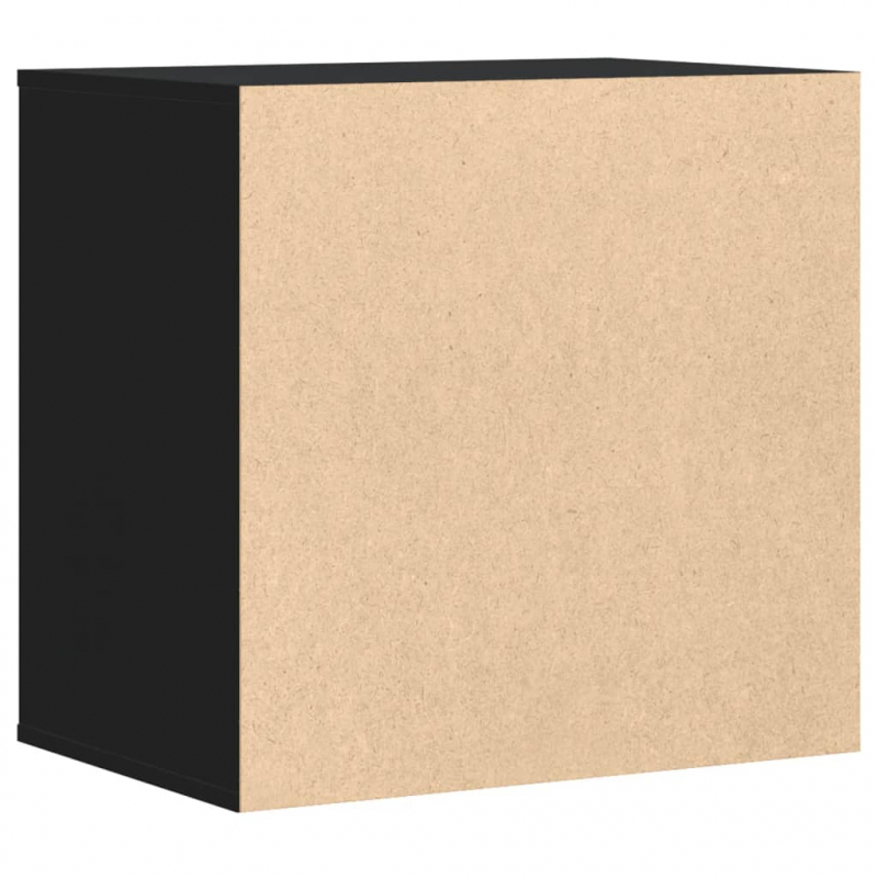 Kommode Schwarz 60x41x58 cm Holzwerkstoff