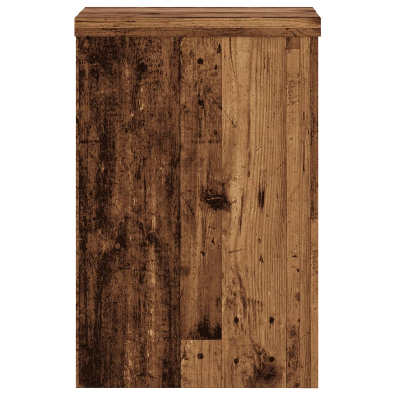 Pflanzenständer 2 Stk. Altholz-Optik 20x20x30 cm Holzwerkstoff