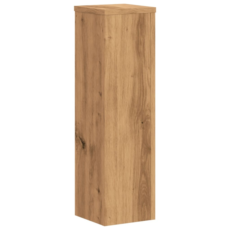 Pflanzenständer 2 Stk. Artisan-Eiche 17x17x60 cm Holzwerkstoff
