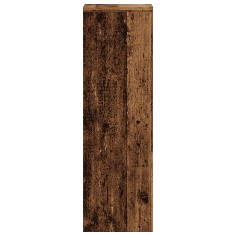 Pflanzenständer 2 Stk. Altholz-Optik 25x25x80 cm Holzwerkstoff