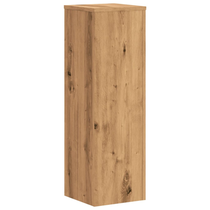 Pflanzenständer 2 Stk. Artisan-Eiche 25x25x80 cm Holzwerkstoff