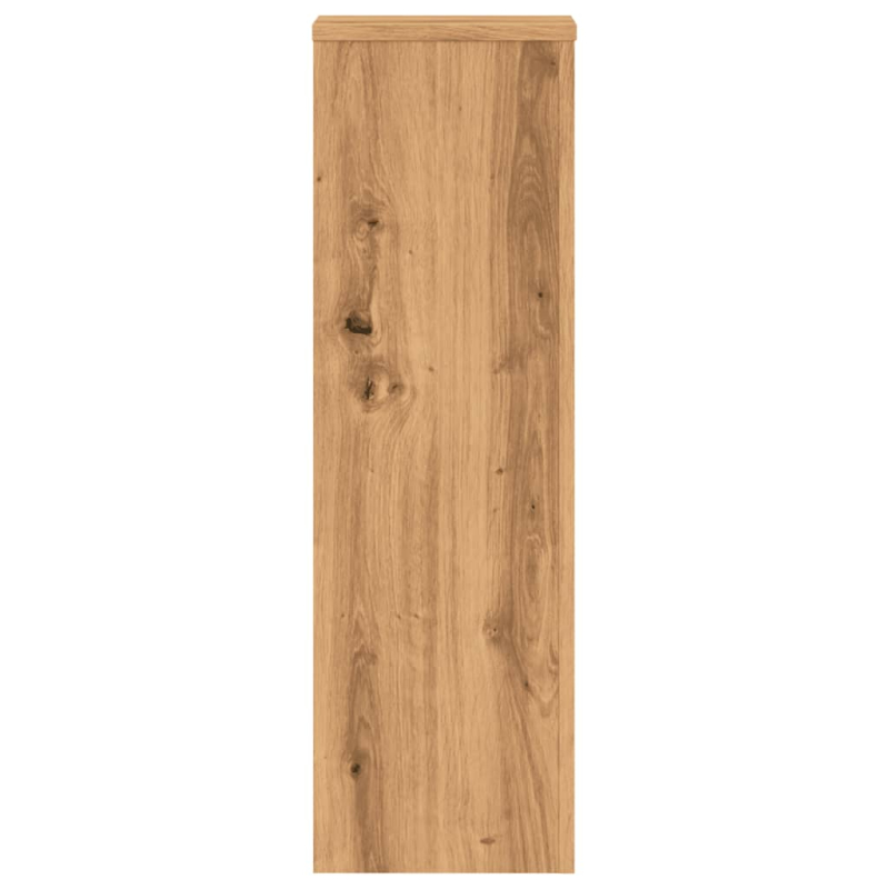 Pflanzenständer 2 Stk. Artisan-Eiche 25x25x80 cm Holzwerkstoff