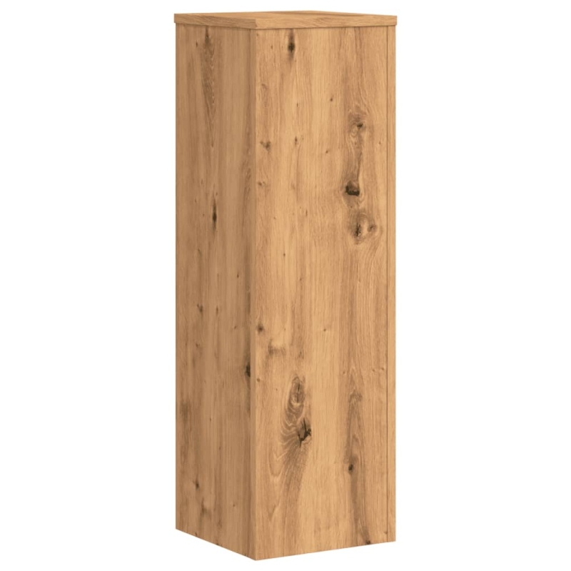 Pflanzenständer 2 Stk. Artisan-Eiche 25x25x80 cm Holzwerkstoff
