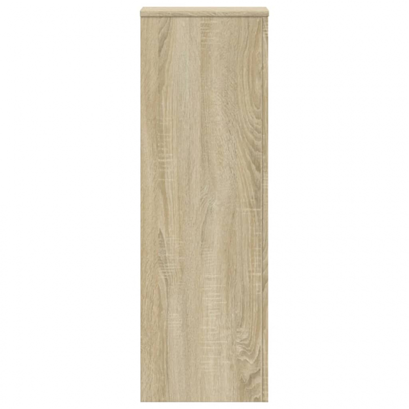 Pflanzenständer Sonoma-Eiche 33x33x100 cm Holzwerkstoff
