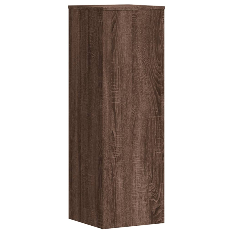 Pflanzenständer Eichen-Optik 33x33x100 cm Holzwerkstoff