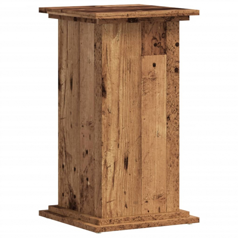 Pflanzenständer Altholz-Optik 33x33x60 cm Holzwerkstoff