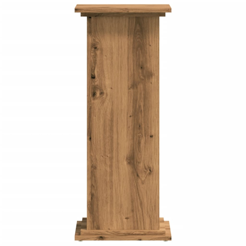 Pflanzenständer Artisan-Eiche 33x33x80 cm Holzwerkstoff