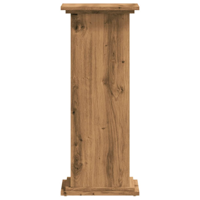 Pflanzenständer Artisan-Eiche 33x33x80 cm Holzwerkstoff