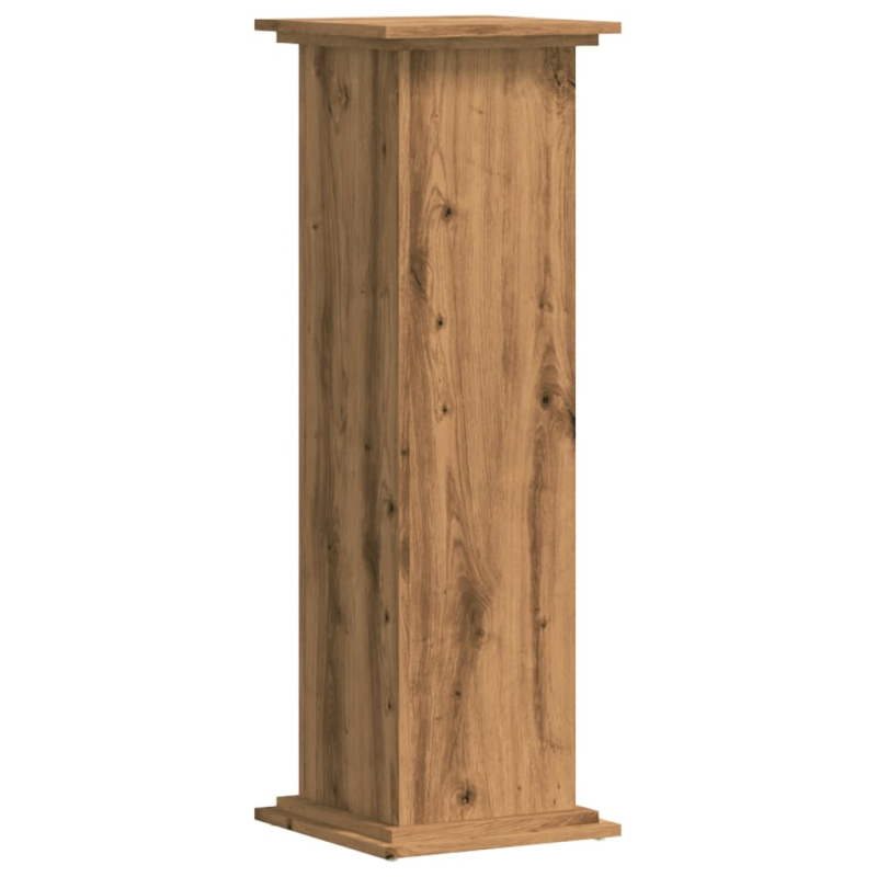 Pflanzenständer Artisan-Eiche 33x33x100 cm Holzwerkstoff